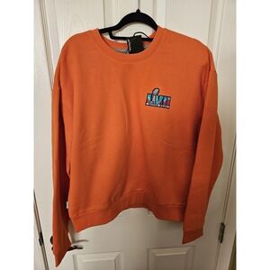 NWT NFL Team Apparel Antigua Women's LVII Super Bowl Victory Crew Sweatshirt LG